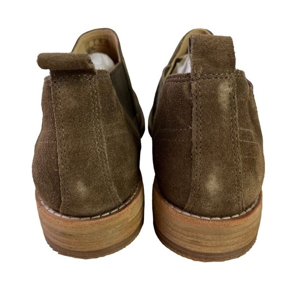 Clarks Brown Ankle Booties with Side Cutouts - Picture 10 of 16